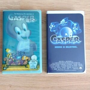 Casper New Adventures & Casper is Believing VHS 1995 MCA Universal
